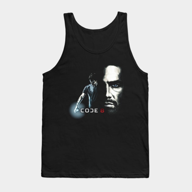 CODE 8 - Darkness Tank Top by artofbriancroll